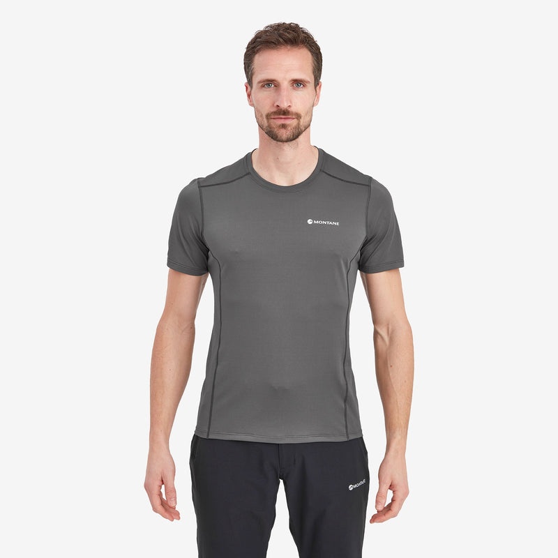 Montane Dart Lite T-Shirt Herre Mørkegrå | 1279643-NU