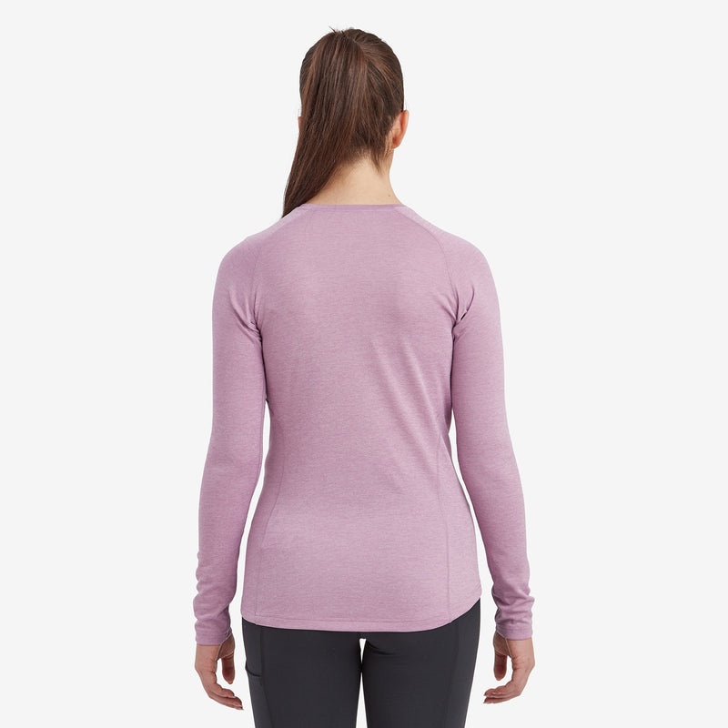 Montane Dart Long Sleeve T-Shirt Dame Lilla | 0342589-QU