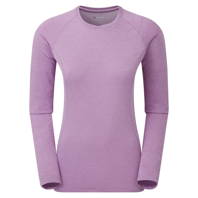 Montane Dart Long Sleeve T-Shirt Dame Lilla | 0342589-QU