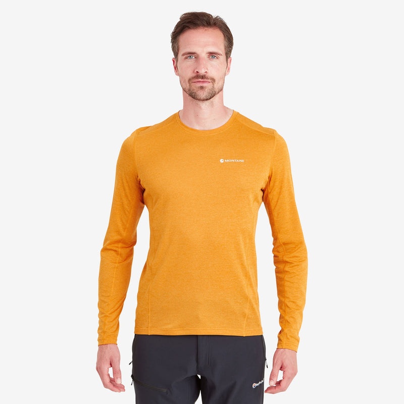 Montane Dart Long Sleeve T-Shirt Herre Orange | 1807245-YB