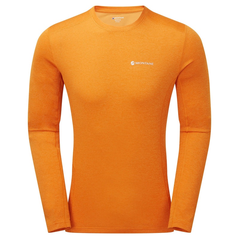 Montane Dart Long Sleeve T-Shirt Herre Orange | 1807245-YB