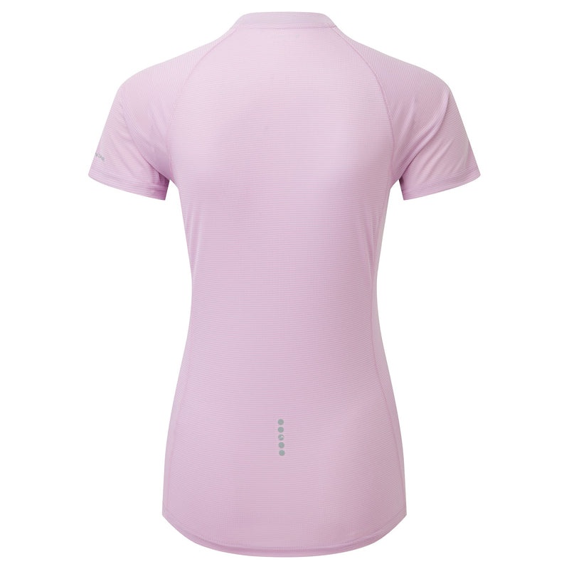 Montane Dart Nano Zip T-Shirt Dame Lilla | 7298135-JD