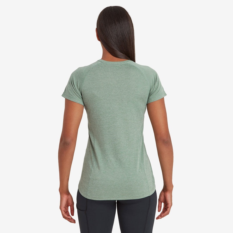 Montane Dart T-Shirt Dame Grøn | 8965731-SB