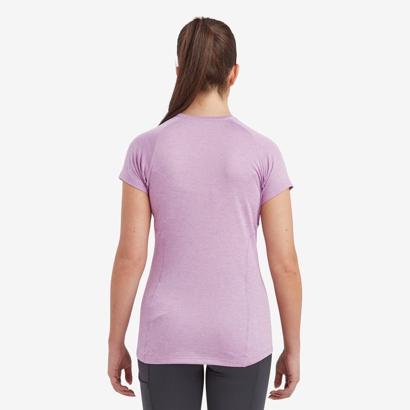 Montane Dart T-Shirt Dame Lilla | 9418270-MO