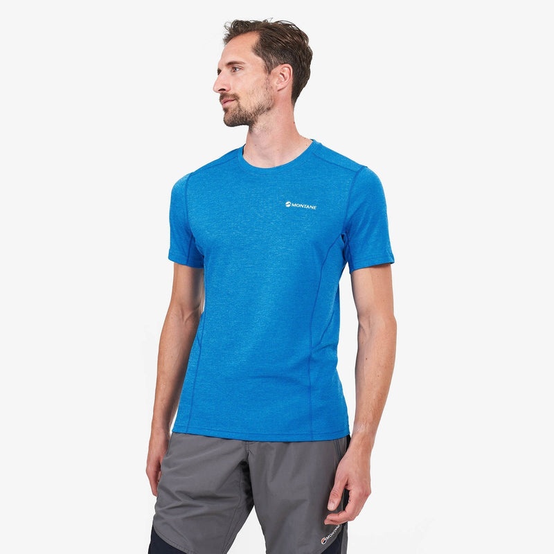 Montane Dart T-Shirt Herre Blå | 1682540-RH