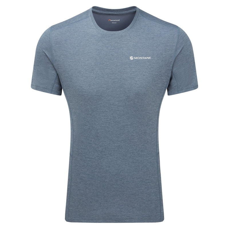 Montane Dart T-Shirt Herre Grå Blå | 7318952-GN