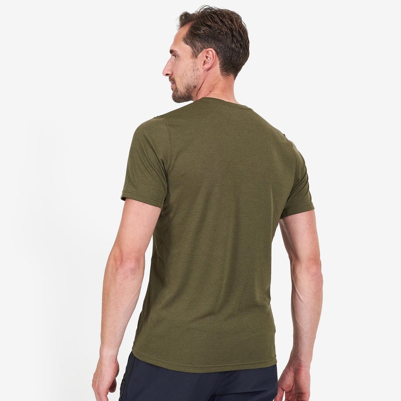 Montane Dart T-Shirt Herre Mørkegrøn | 0962754-MK