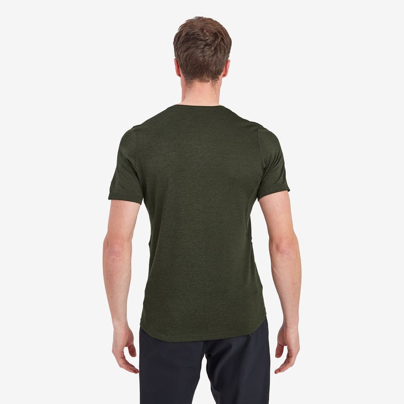 Montane Dart T-Shirt Herre Mørkegrøn | 2106387-AQ