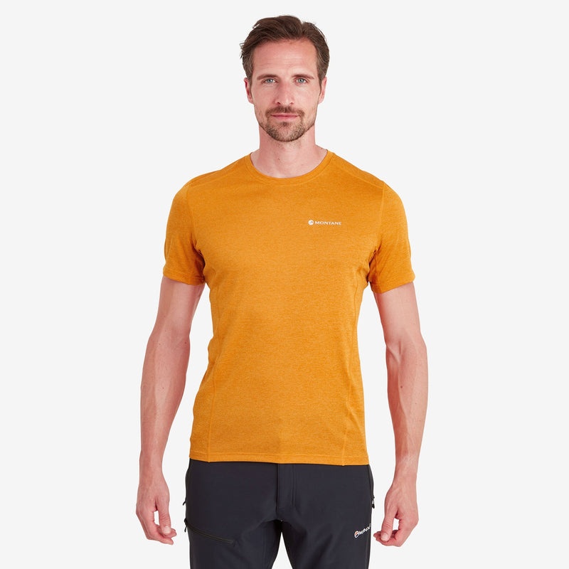 Montane Dart T-Shirt Herre Orange | 4395621-PN