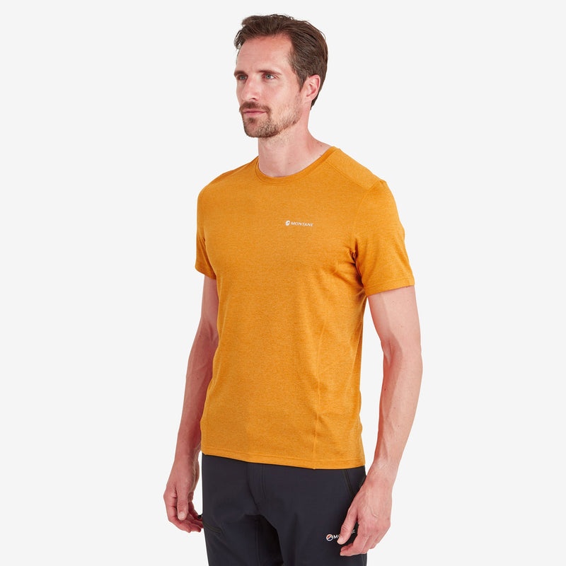 Montane Dart T-Shirt Herre Orange | 4395621-PN