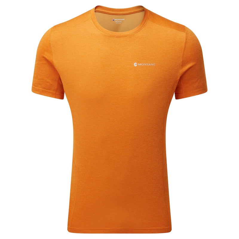 Montane Dart T-Shirt Herre Orange | 4395621-PN