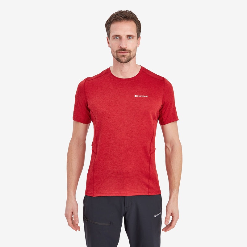 Montane Dart T-Shirt Herre Rød | 1485092-BH