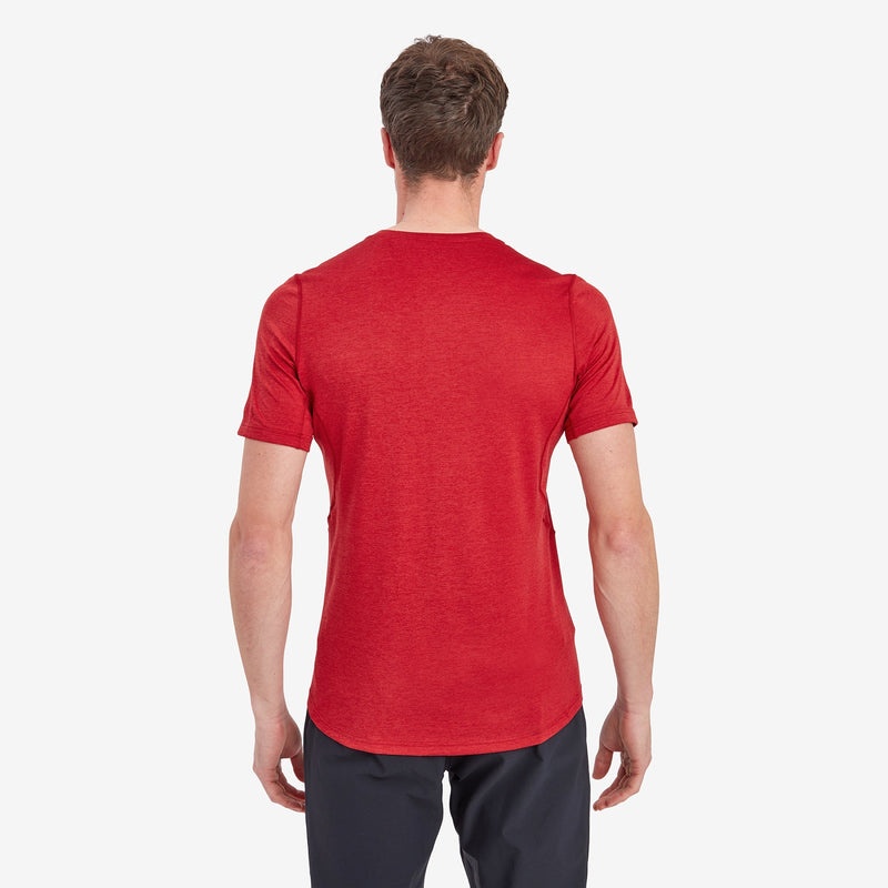 Montane Dart T-Shirt Herre Rød | 1485092-BH