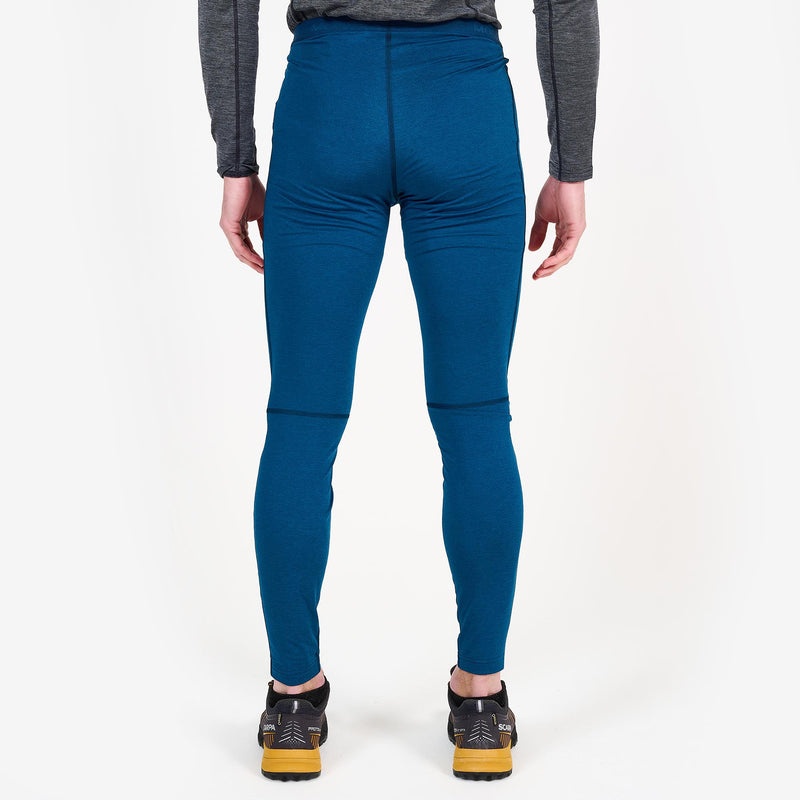 Montane Dart Thermo Long Leggings Herre Blå | 9248506-PQ