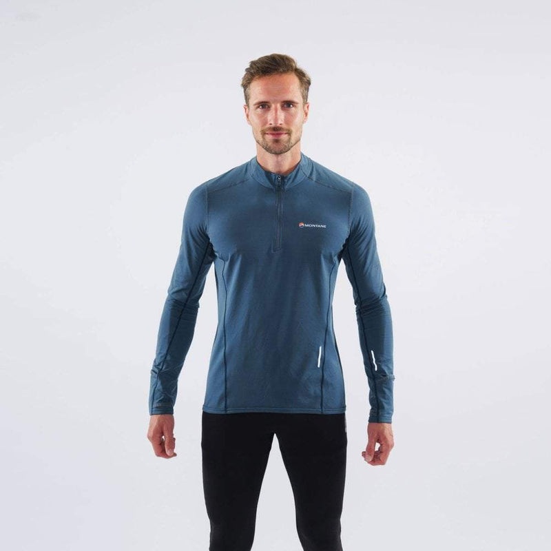 Montane Dragon Pull-On Fleece Jakker Herre Blå | 3520491-SC