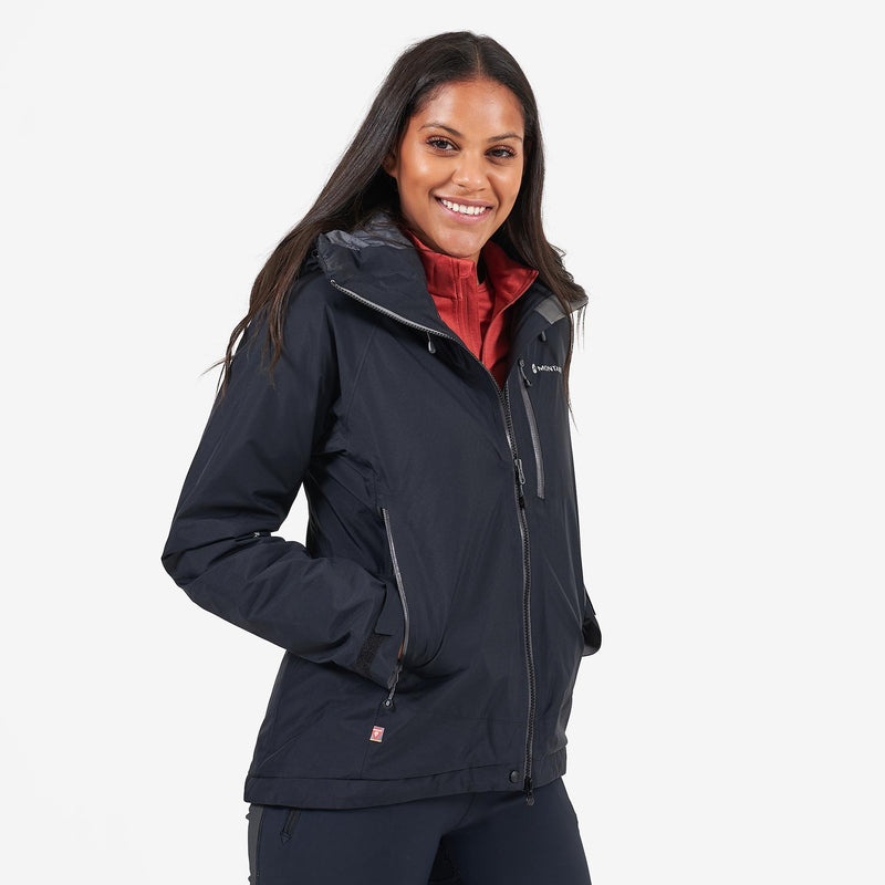 Montane Duality Insulated Regnjakke Dame Sort | 2759681-BZ