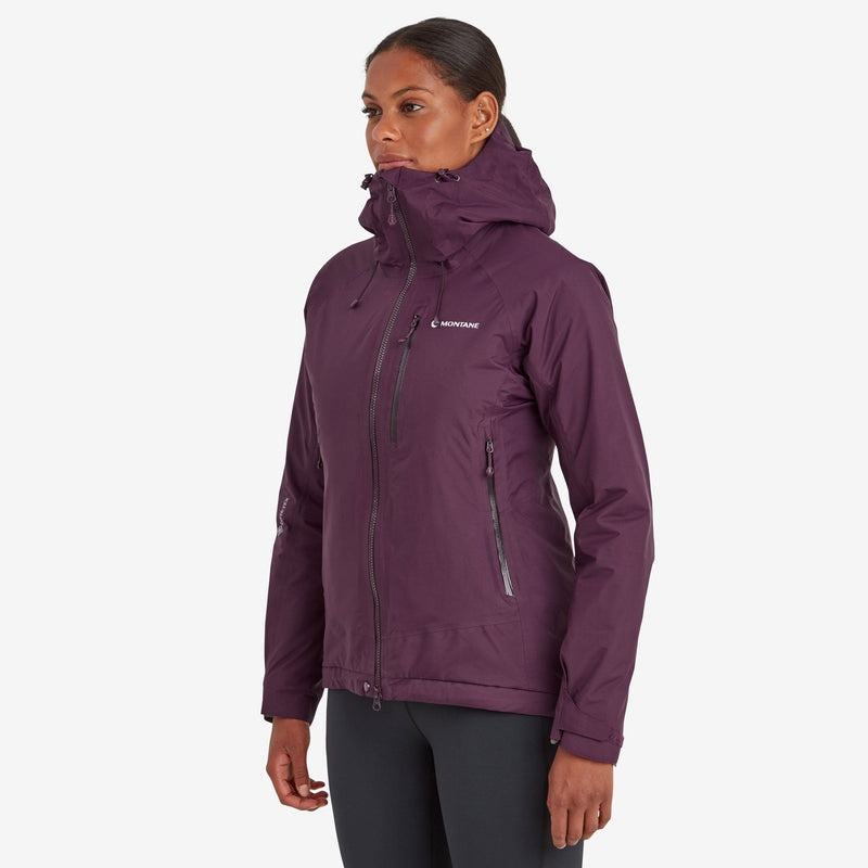 Montane Duality Insulated Regnjakke Dame Lilla | 3695104-VN