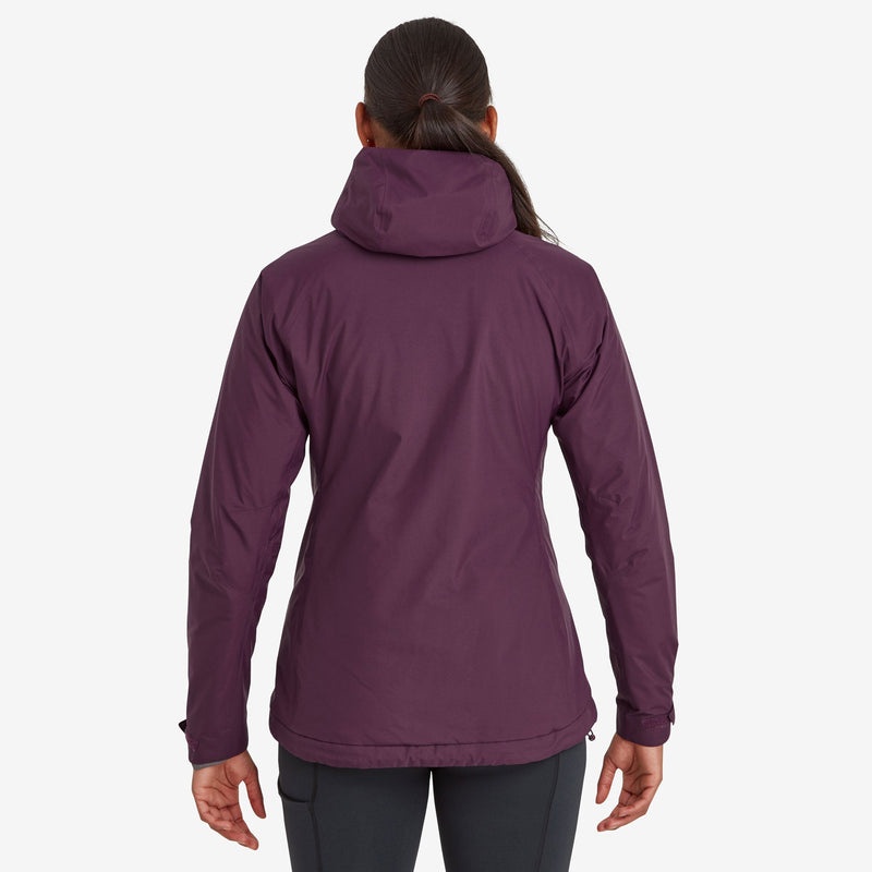 Montane Duality Insulated Regnjakke Dame Lilla | 3695104-VN