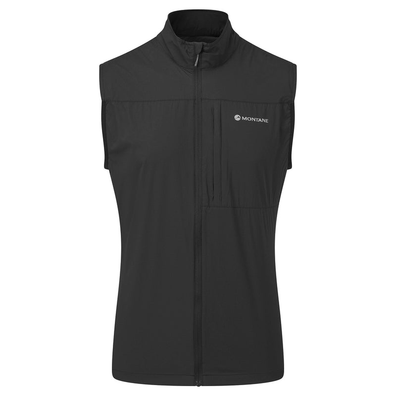 Montane Featherlite Windproof Vest Herre Sort | 9036481-SE