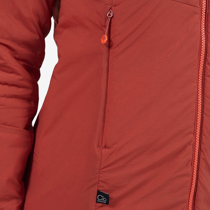 Montane Fireball Hættejakke Dame Rød | 7490832-ES