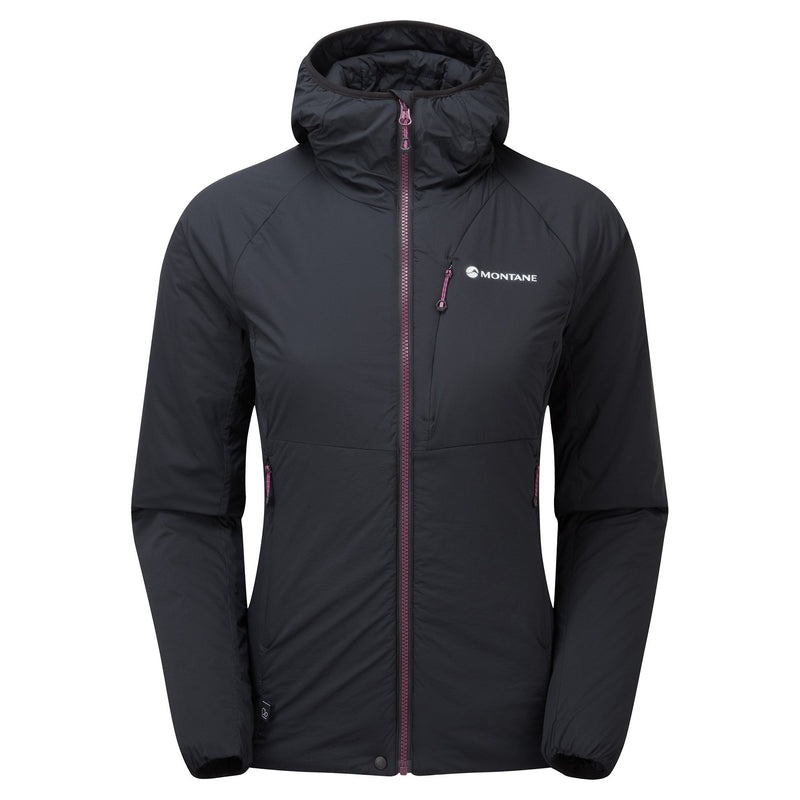 Montane Fireball Hættejakke Dame Sort | 4923158-FL