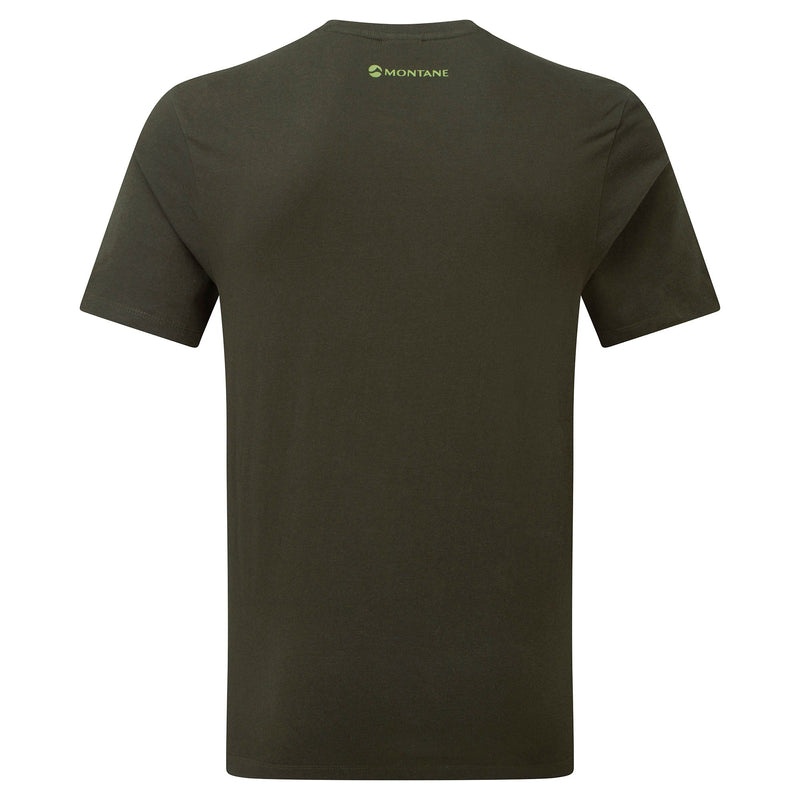 Montane Forest T-Shirt Herre Mørkegrøn | 1026834-MG