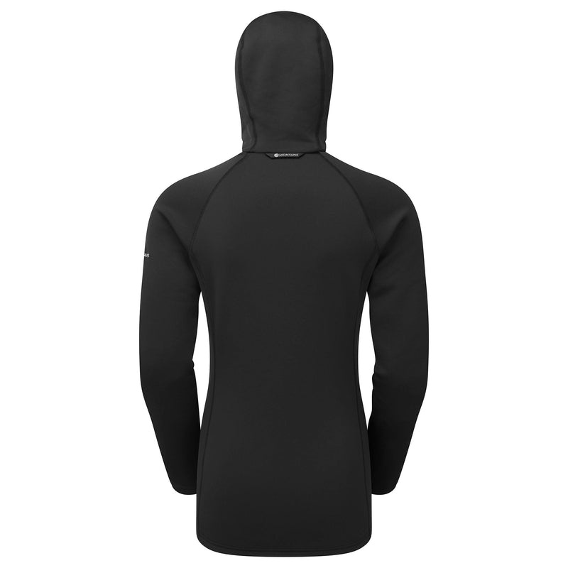 Montane Fury Hætte Fleece Jakker Dame Sort | 0986413-IP