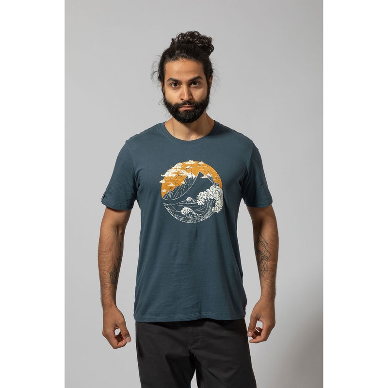 Montane Great Mountain T-Shirt Herre Blå | 2154986-PC