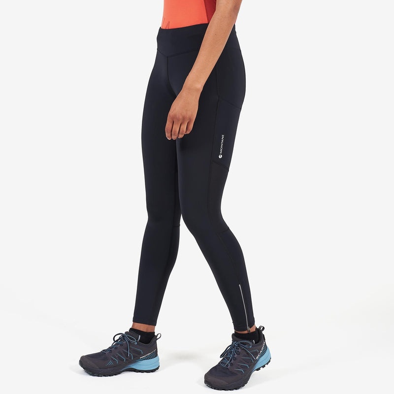 Montane Katla Long Trail Leggings Dame Sort | 8210975-UJ