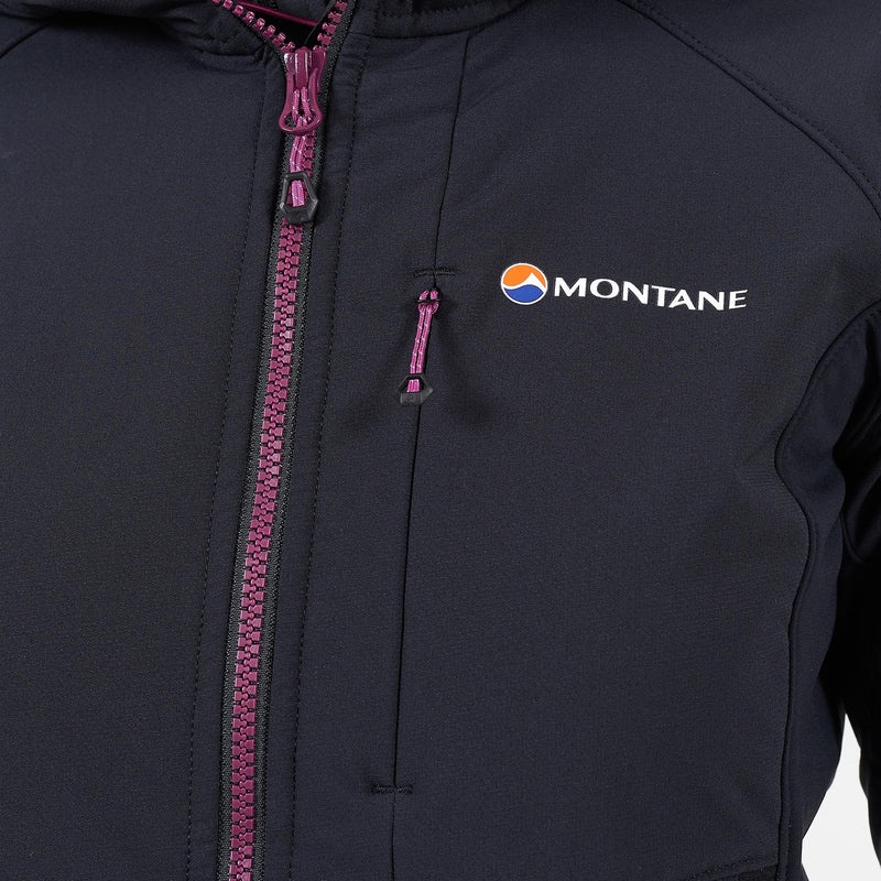 Montane Krypton Softshell Jakke Dame Sort | 7183504-XE