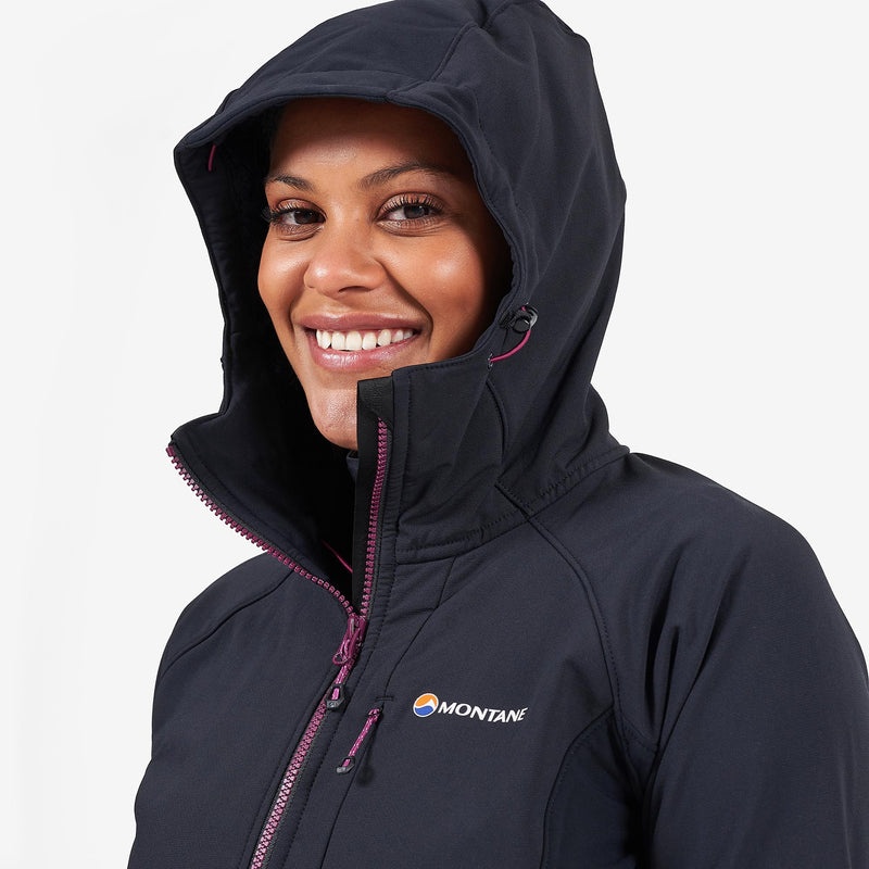 Montane Krypton Softshell Jakke Dame Sort | 7183504-XE