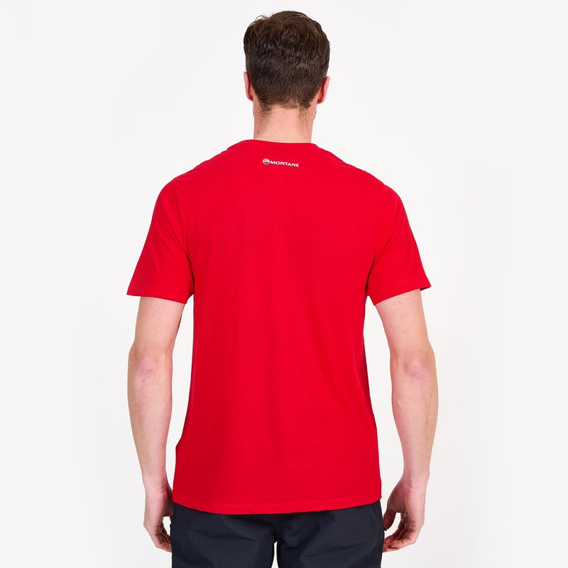 Montane Lette Classic T-Shirt Herre Rød | 4261580-FK