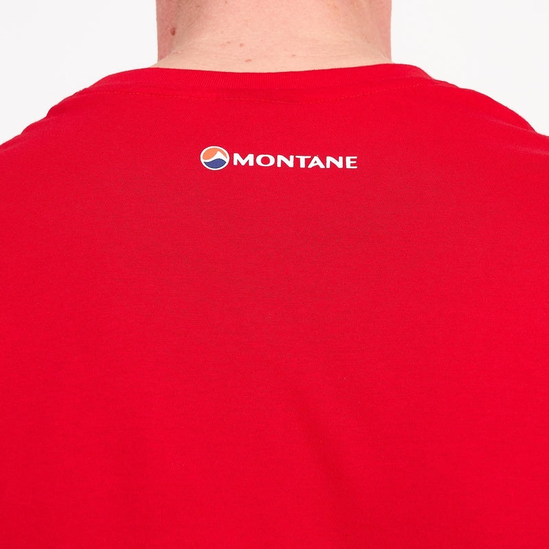 Montane Lette Classic T-Shirt Herre Rød | 4261580-FK