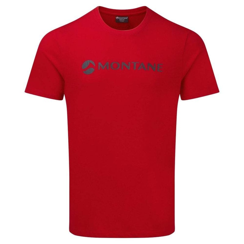 Montane Lette Mono T-Shirt Herre Rød | 3792504-IO