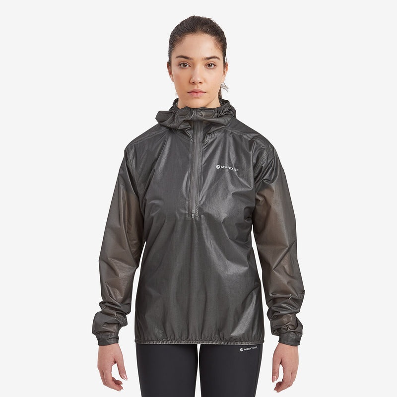 Montane Minimus Nano Pull-On Regnjakke Dame Grå | 1863529-JH