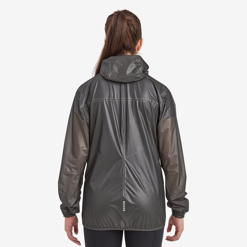 Montane Minimus Nano Pull-On Regnjakke Dame Grå | 1863529-JH