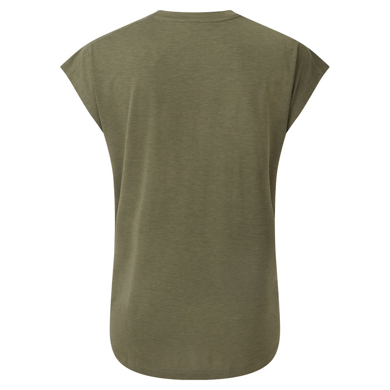 Montane Mira T-Shirt Dame Mørkegrøn | 0537426-JL