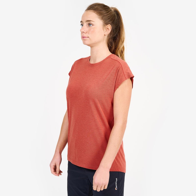 Montane Mira T-Shirt Dame Orange | 7436198-FB