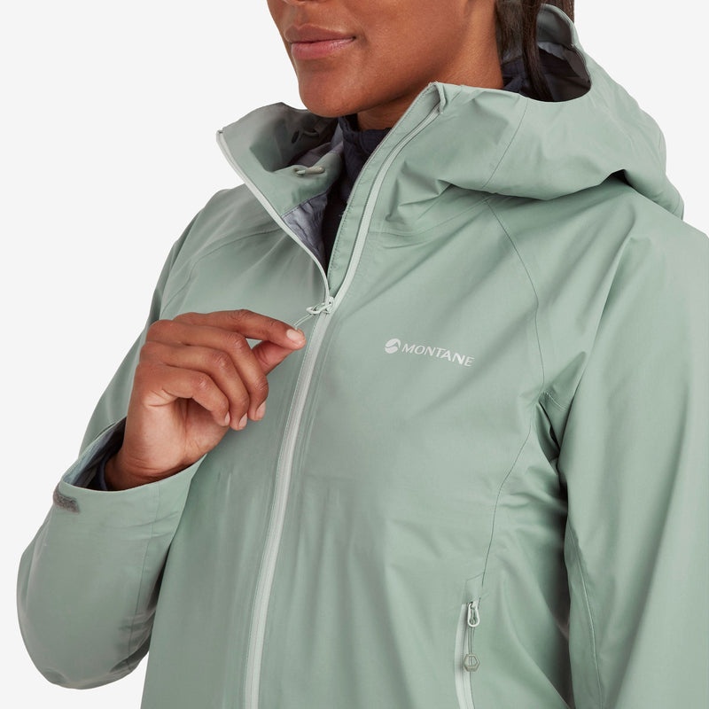 Montane Phase Lite Regnjakke Dame Olivengrøn | 6870124-TY