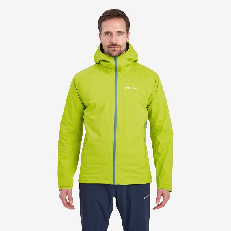 Montane Phase Lite Regnjakke Herre Grøn | 9847205-DF