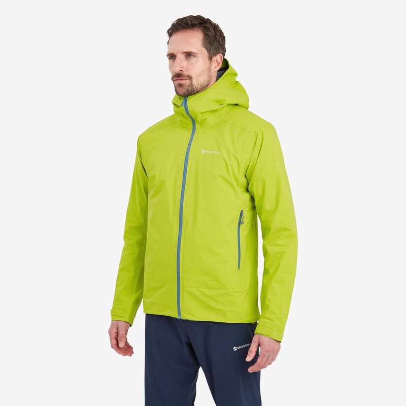 Montane Phase Lite Regnjakke Herre Grøn | 9847205-DF