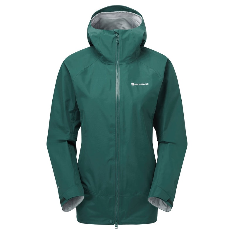 Montane Phase Regnjakke Dame Mørkegrøn | 8409275-LW