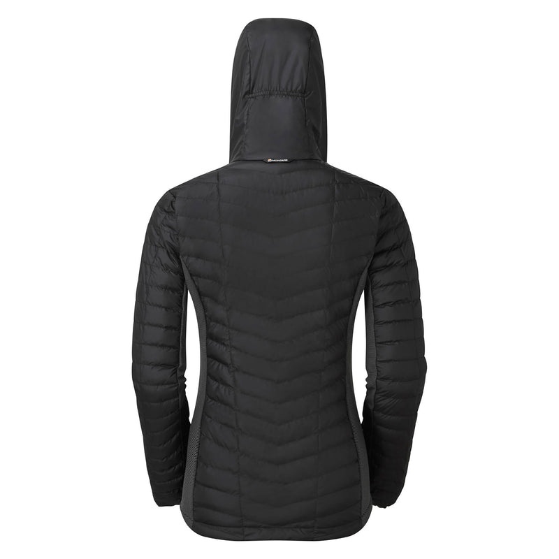 Montane Phoenix Stretch Hættejakke Dame Sort | 6072459-LM