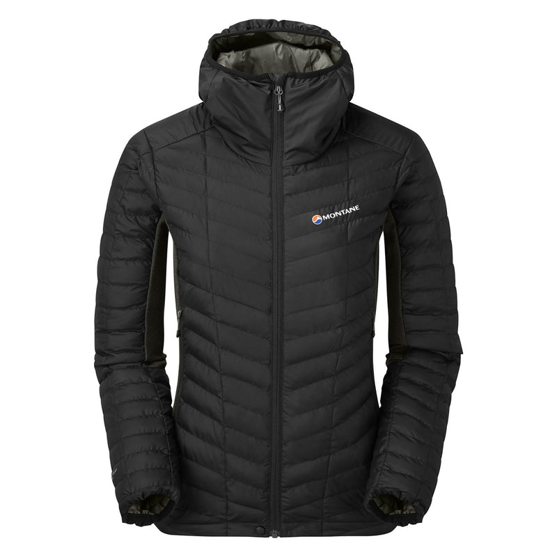 Montane Phoenix Stretch Hættejakke Dame Sort | 6072459-LM