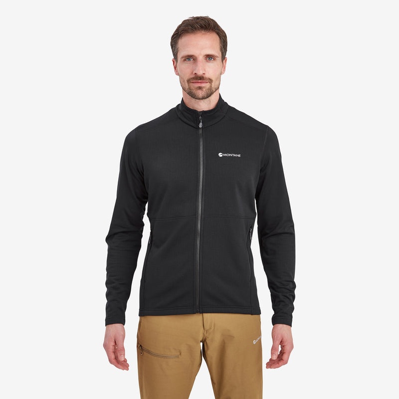 Montane Protium Fleece Jakker Herre Sort | 7926041-FM