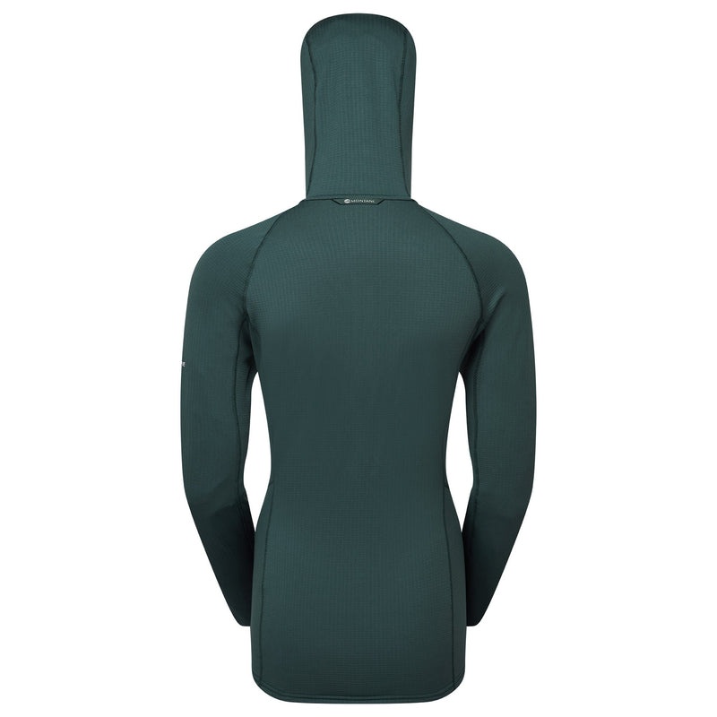 Montane Protium Hætte Fleece Jakker Dame Grøn | 2397150-UL