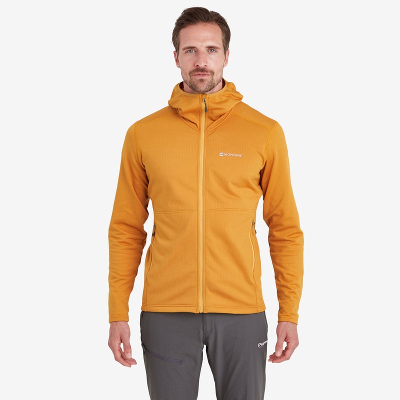 Montane Protium Hætte Fleece Jakker Herre Orange | 8462371-GN