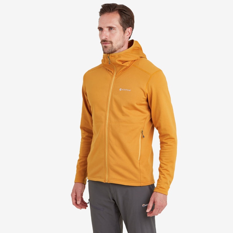 Montane Protium Hætte Fleece Jakker Herre Orange | 8462371-GN