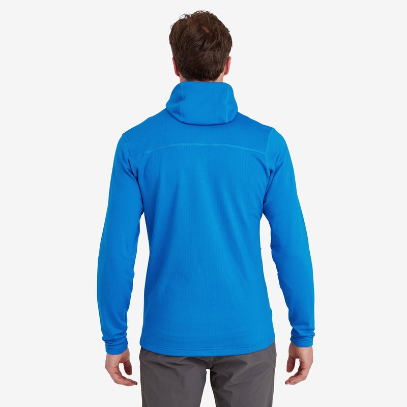 Montane Protium Hætte Fleece Jakker Herre Blå | 0674129-AQ