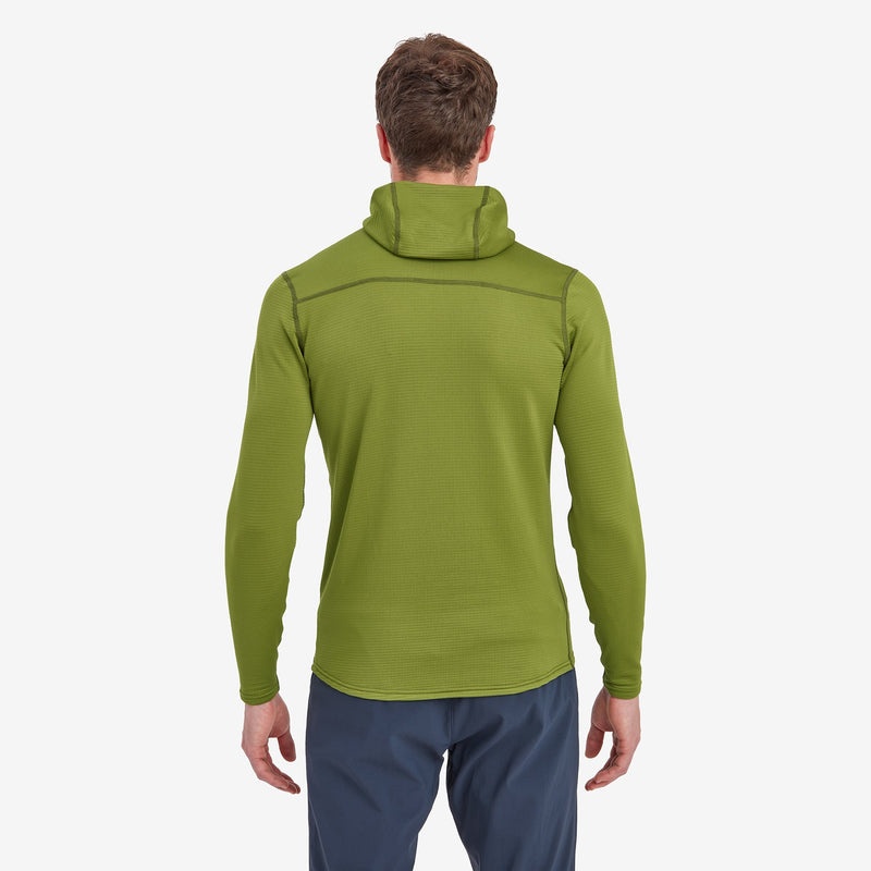 Montane Protium Lite Pull On Fleece Hættetrøje Herre Grøn | 7129468-SP